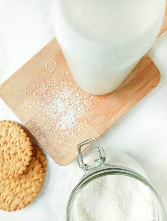 DIY homemade coconut milk