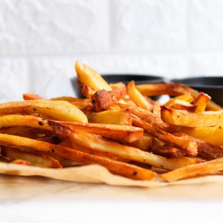 Crispy oven baked fries