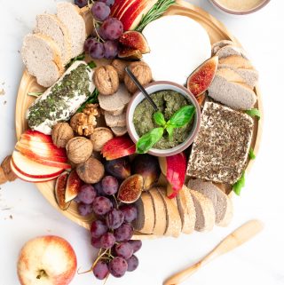 How to Make a Vegan Cheese Board - Step by Step