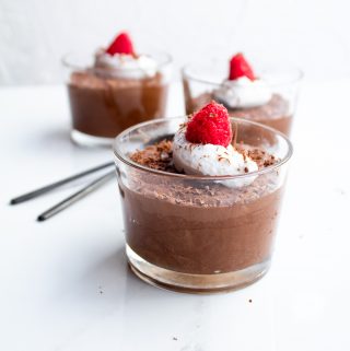 Vegan chocolate mousse