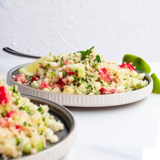 Cauliflower tabbouleh salad