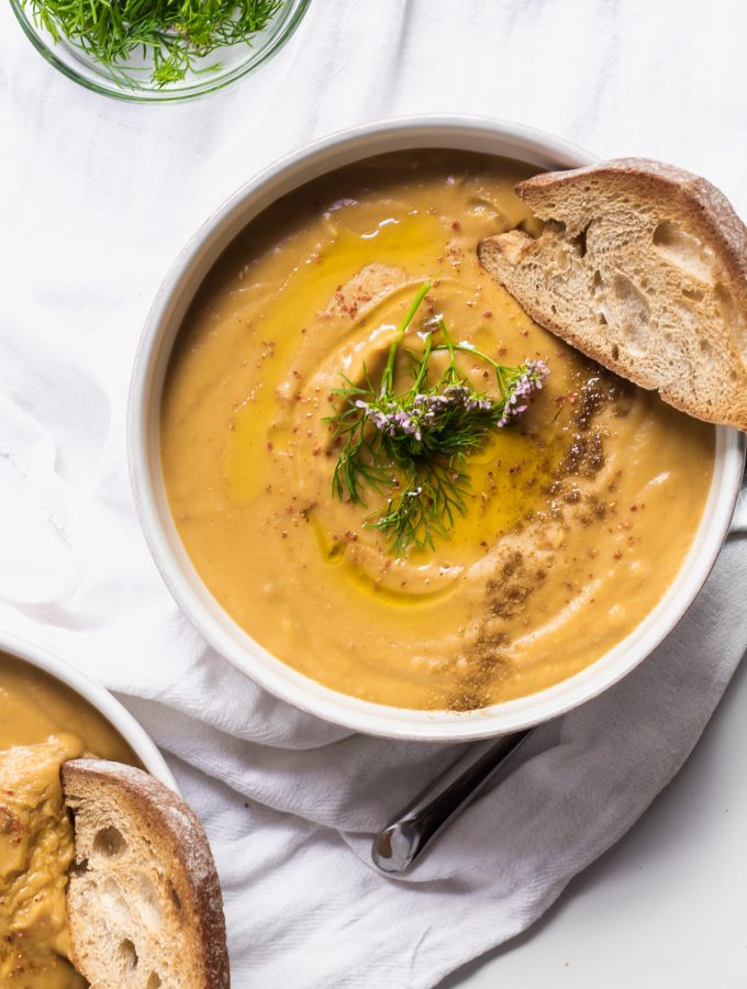 delicious moroccan fava bean soup